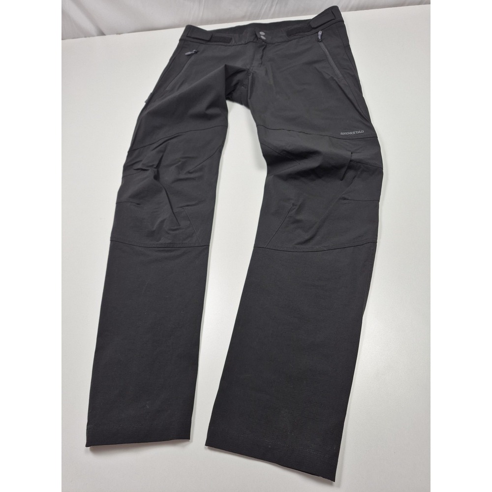 Skogstad Pants Mens 36x32 Black Rain Pants Nylon Spandex Hiking Ski